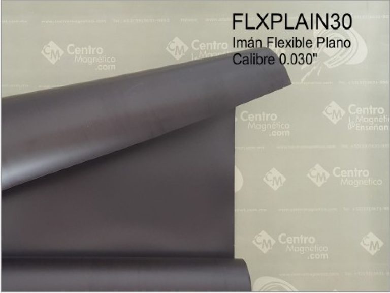 Centro Magnético IMÁN FLEXIBLE PLANO CALIBRE 30 0 030 ROLLO 15